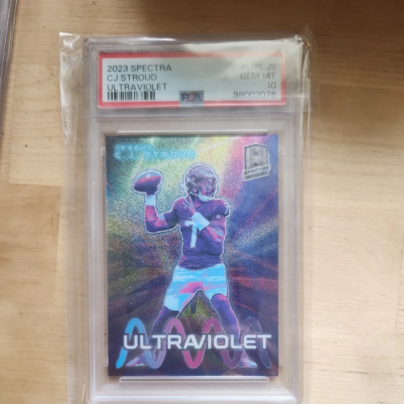 CJ Stroud Panini Spectra Ultraviolet #UVCJS Base