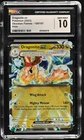 CGC GEM MINT 10 Dragonite ex Obsidian Flames 159/197 Pokémon 2023 English Holo