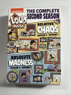 THE LOUD HOUSE TV SERIES COMPLETE SECOND SEASON 2 DVD Nickelodeon