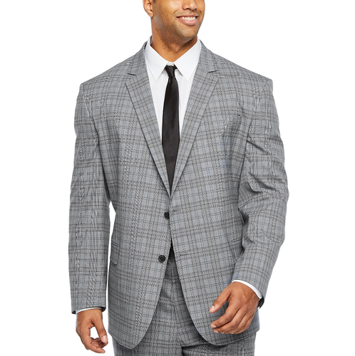 JF J.Ferrar Ultra Comfort Plaid Stretch 