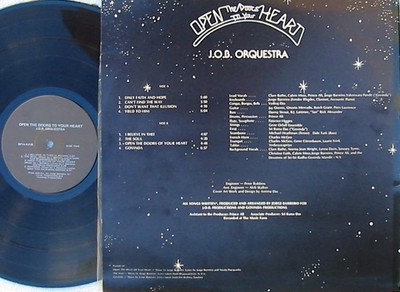 J.O.B. Orquestra Rare OZ LP Open the doors to your heart NM 