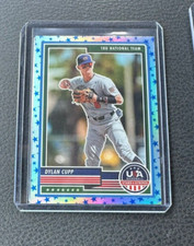 2023 Panini Stars & Stripes Dylan Cupp Stars Prizm Parallel