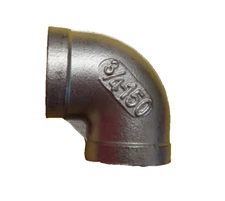 90 Degree Elbow  #304 Stainless Steel 3/4" NPT Smith Cooper  #S3014E  NEW