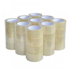 Heavy Duty Sealing Packing Shipping Box Tape Clear 12 Rolls Carton