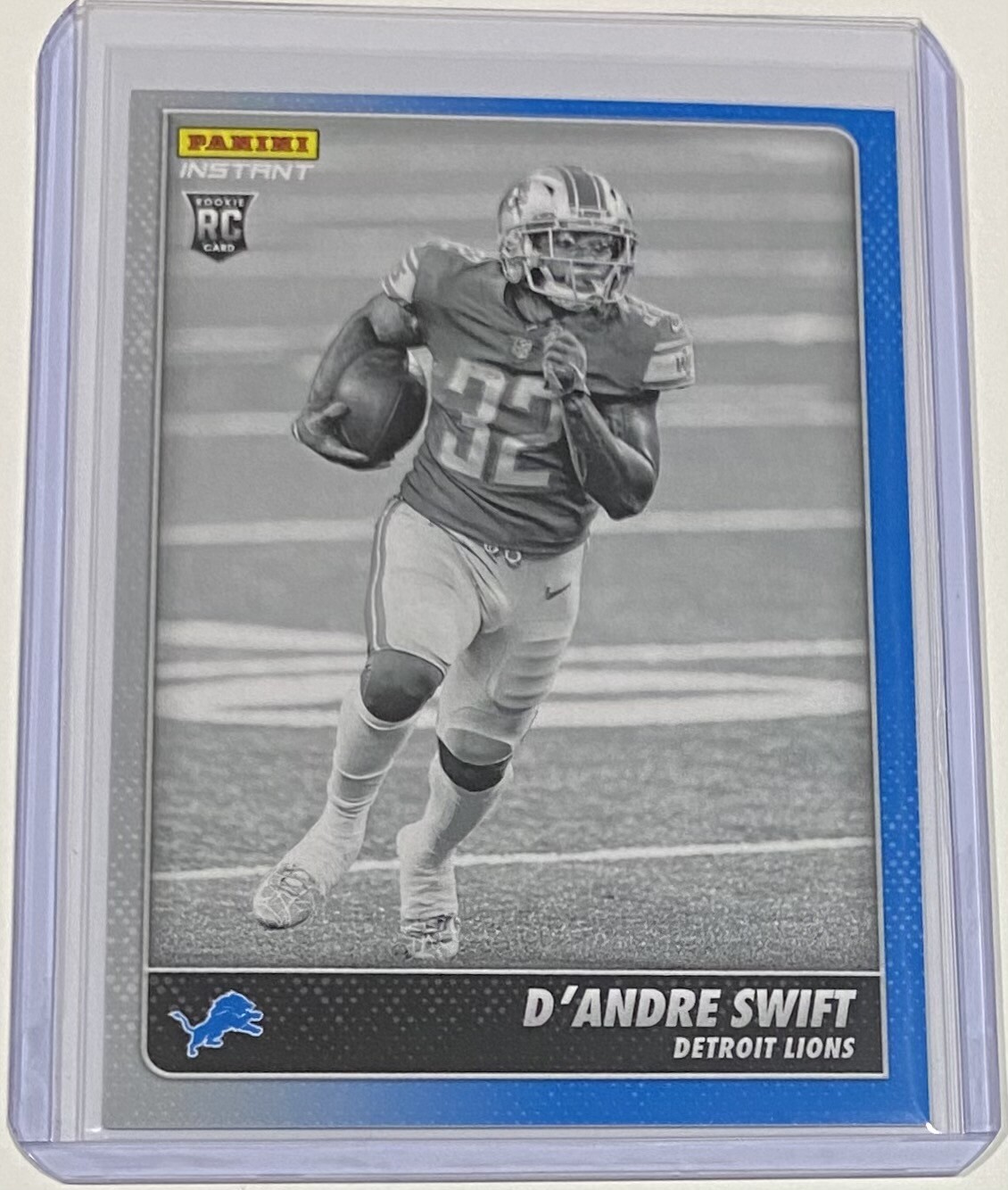 2020 Panini Instant D'Andre Swift BLACK WHITE ROOKIES 1/518 SP Lions #BW30 RC 🔥