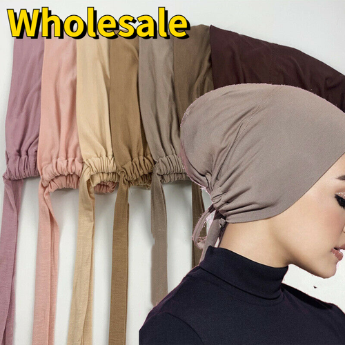 Wholesale Muslim Stretch Turban Caps 