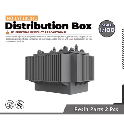 Yao's Studio LYT100041 1/100 Distribution Box For Model Railroads Display