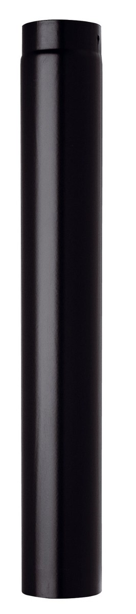 Tubo Estufa Regulador Llave Negro Mate 125 Mm