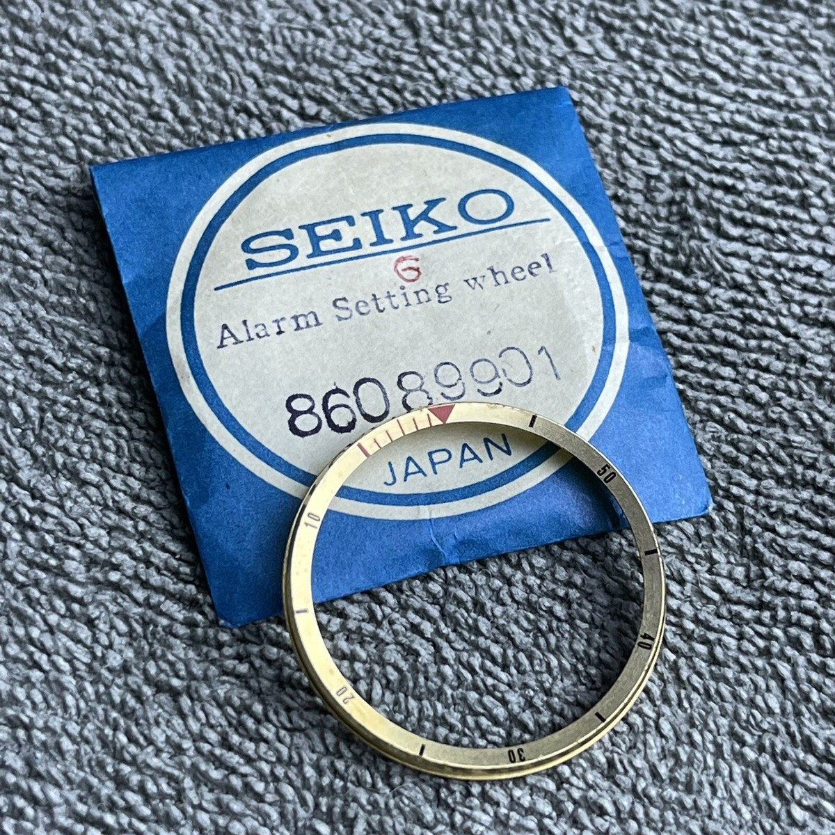 NOS ORIGINAL ALARM SETTING WHEEL FOR SEIKO 4006-6010 6011 6014
