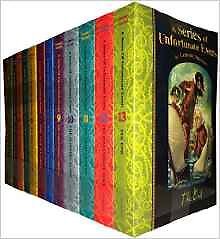Series of Unfortunate Events Lemony Snicket 13 Books Collection Pack Set