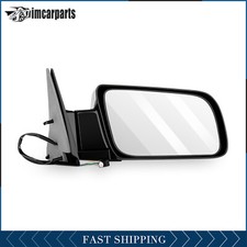 Black Folded Power Passenger Right Rh Side View Mirror For 88-00 Chevy Gmc Truck