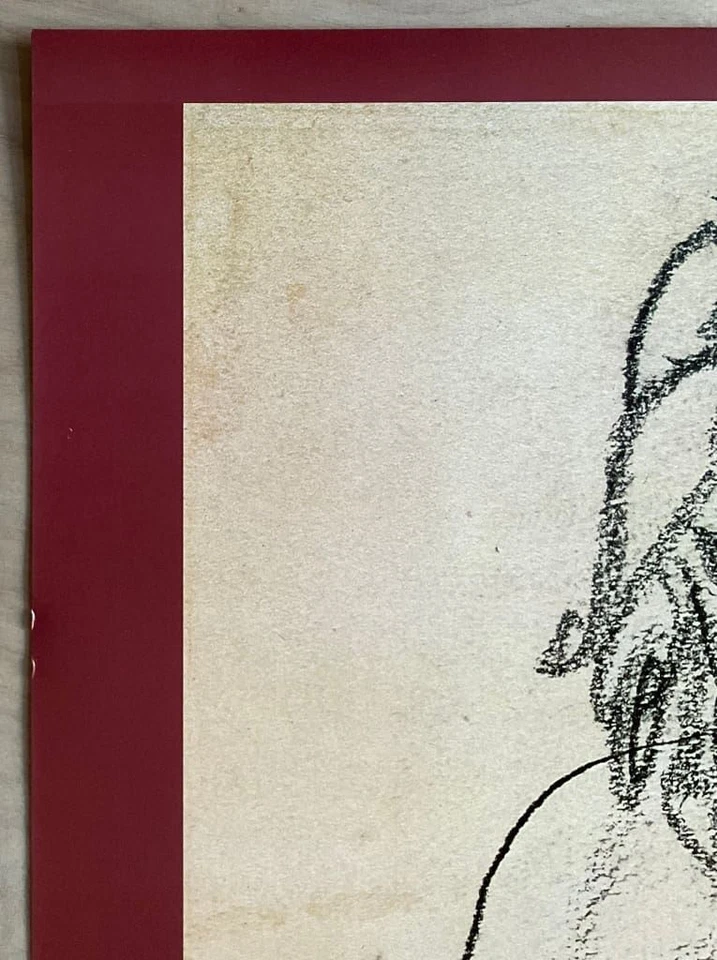 Impressão artística importada italiana Egon Schiele Graphische collection Albertina Vienna 24 x - Imagem 2 de 4