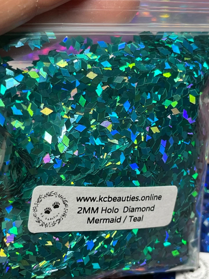 Стойкий к растворителям голографический бриллиант формы 2 мм блестящий оптом купить 3 получите 1 бесплатно унц - Изображение 4 из 4