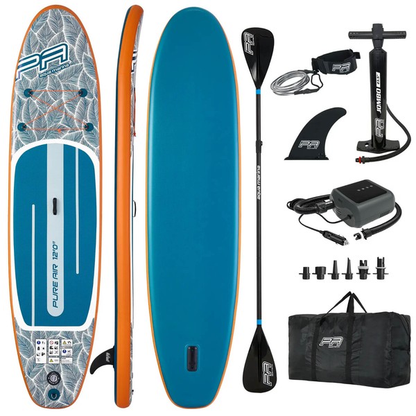 Aqua Marina Sup Board Pure Air Tropic 366Cm Blau Aufblasbar + Pumpe Pbg 6 2025-image