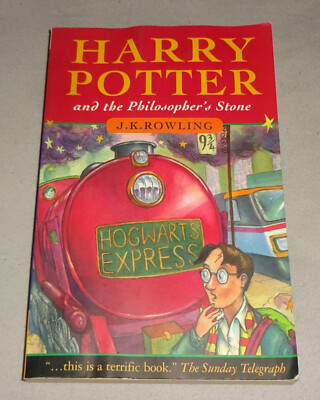 HARRY POTTER and the Philosopher´s Stone *Canadian* 1st/8th print *WAND ERROR*