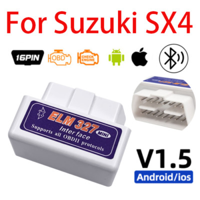 OBD2 ELM 327 Car Scanner Tool Android IOS Error Code Mini BT Reader Fits For SX4