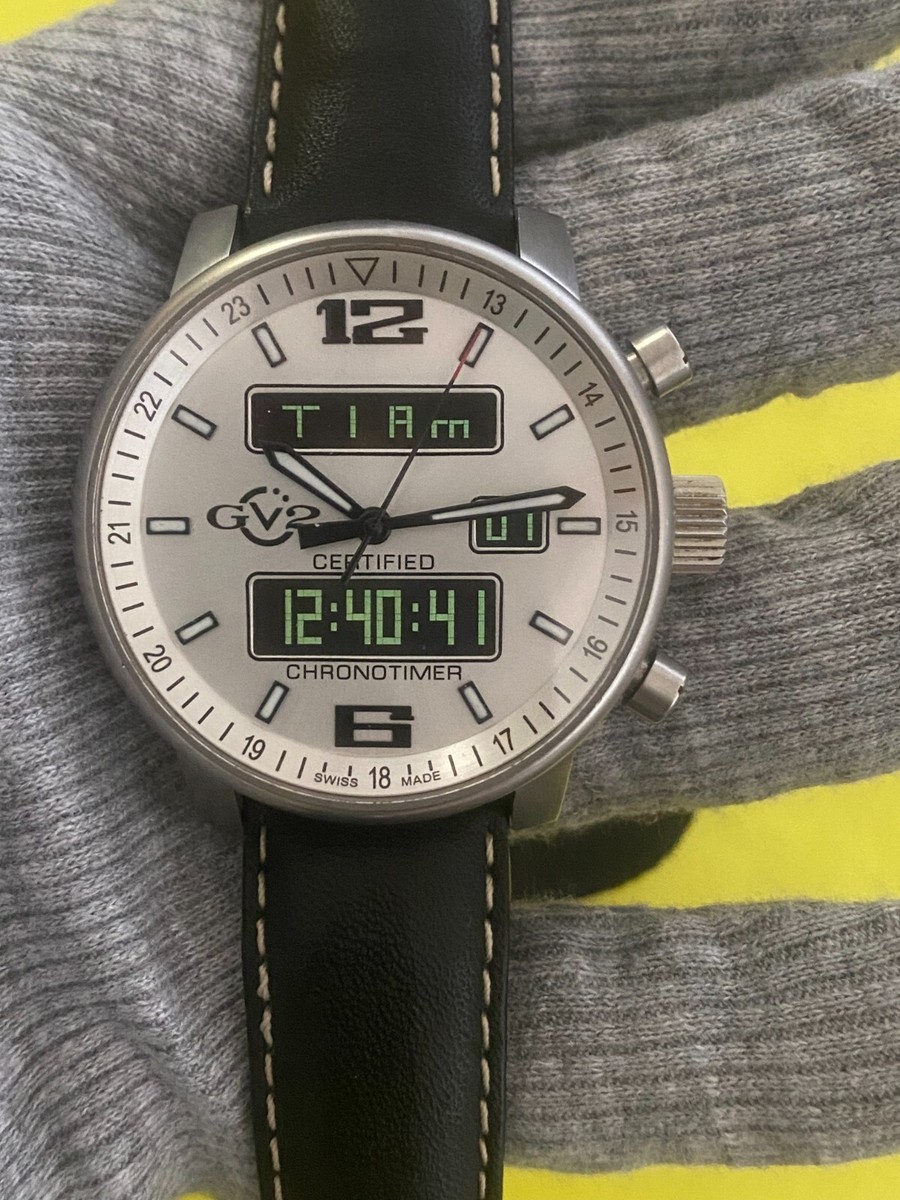 GV2 By Gevril Anaspace Analog-Digital Chronotimer Limited Edition