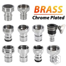 Brass Kitchen Tap Thread Connector Universal Garden Hose Adaptor Faucet Fitting