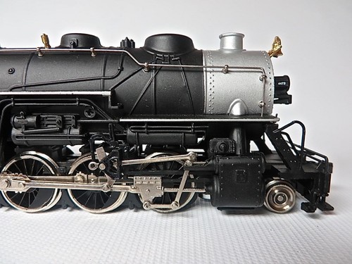 HO Bachmann B&O Mikado 2-8-2 with Vanderbilt Tender Loco & Tender Smokes Lighted - Picture 9 of 13