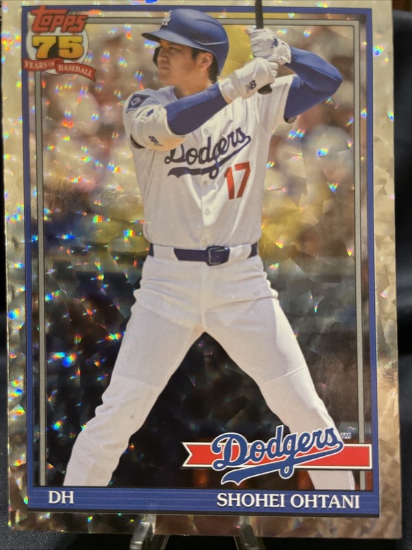 2026 Topps Series 2 Shohei Ohtani 91B2-1, Crackle Foil