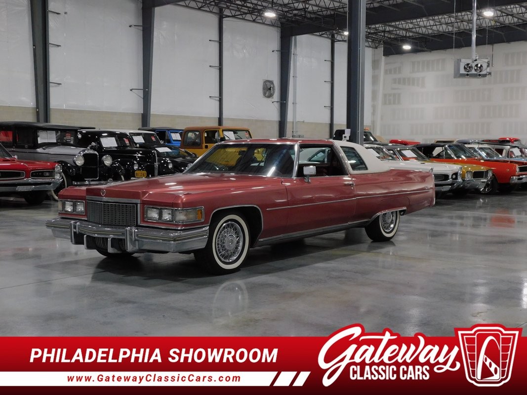 1975 Cadillac De Ville for sale in Runnemede New Jersey
