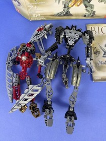 Lego BIONICLE: Titans: Toa Lhikan & Kikanalo Set 8811 - Incomplete Set