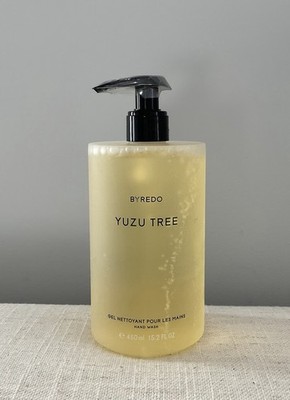 New BYREDO Yuzu Tree Gel Hand Wash 450 ml / 15.2 fl oz Jumbo Sz Sealed Pump