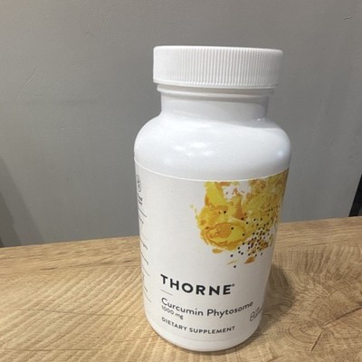 Thorne Curcumin Phytosome Dietary Supplement, 1000 mg, 120 Capsules