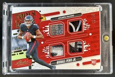 2024 Absolute Michael Penix Jr. Tools of the Trade Quad RC Patch #/49