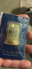 PAMP Suisse 1 oz .9999 Fine Gold Bar with Assay Certificate
