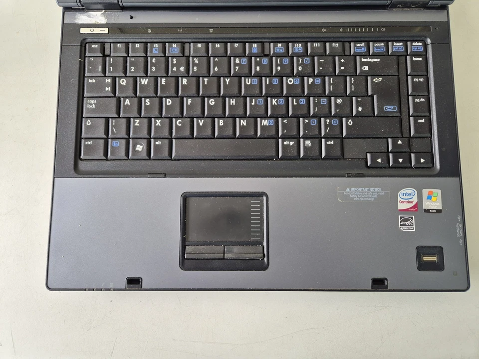 HP Compaq 6710b 120GB HD 1GB RAM Core 2 Duo 2.1GHz WinVista NO BATTERY USED - Image 2 of 4