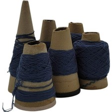 Phoenix Dye Works Yarn Cone Med Aqua Vintage 1980s Lot of 6