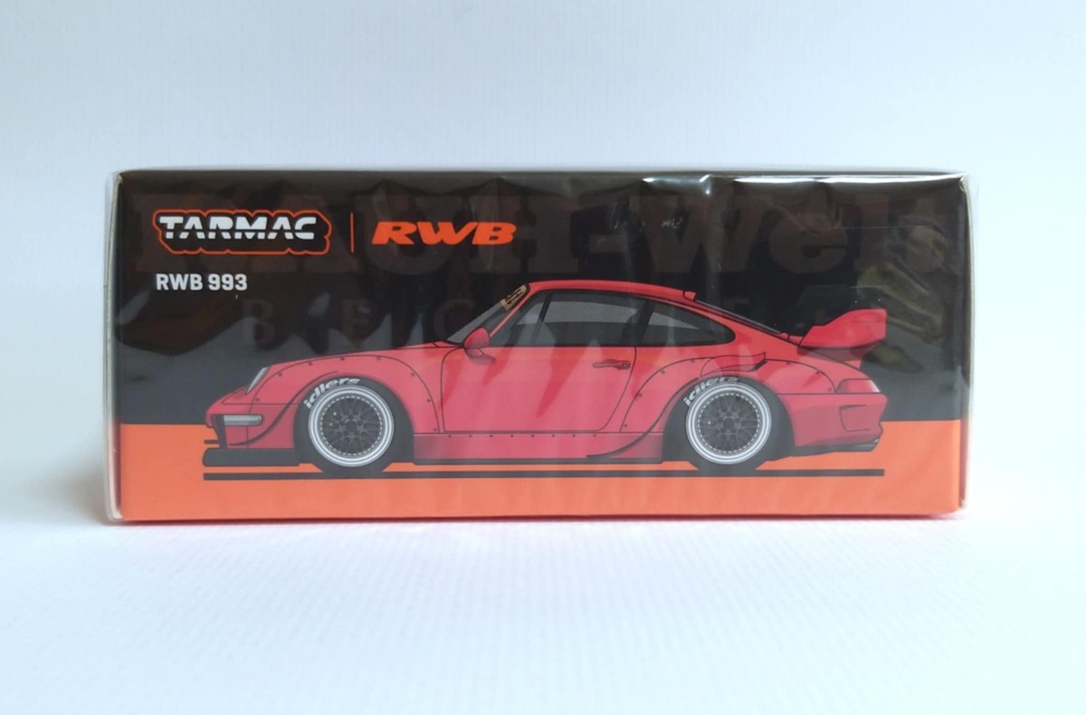 Tarmac works Taiwan 7-11 Limited Porsche RWB 993 Orange ~ 1/64 | eBay