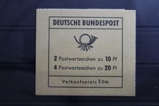 BRD MH 13b postfrisch "ge&ouml;ffnet" Markenheftchen Bundesrepublik #SA914