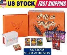Pokemon TCG S-Chinese 2024 Eevee GX Gift Box Flareon Box Exclusive New & Sealed