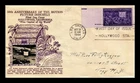 US COVER MOTION PICTURES 50TH ANNIVERSARY FDC SCOTT 926 CROSBY PHOTO CACHET