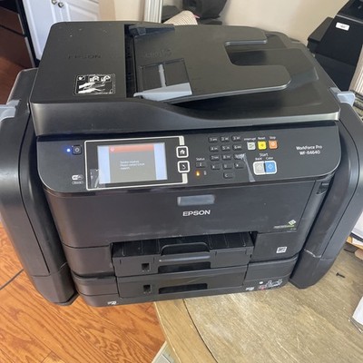 Epson WorkForce Pro WF-R4640 Wireless Printer---tested for power