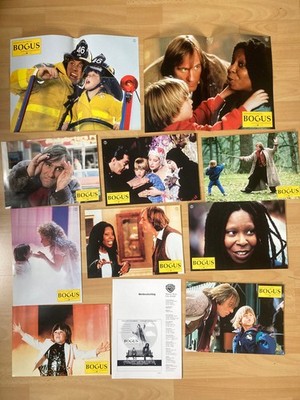 Aushangfotos * 10 AHF * A4 + A3 komplett * + WR * Bogus * 1996 * Whoopi Goldberg