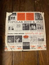 Popular Hits and Jazz Specials from Mercury Records