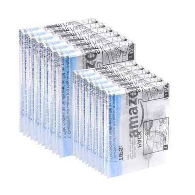 Amazon Basics Roll-Up Reise Aufbewahrungstaschen, Reißverschluss, 12 Stück, 2er Pack mit 6 (klein,