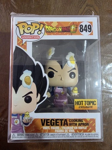 Funko Pop! Vinyl: Dragon Ball - Vegeta Cooking with Apron - Hot Topic...