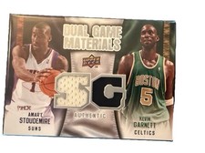 2009-10 Upper Deck Amar'e Stoudemire Kevin Garnett #DG-GS Basketball