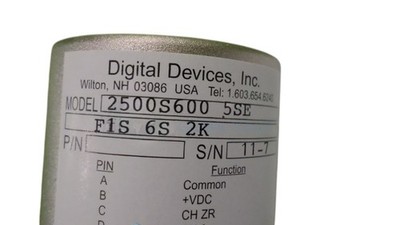 DIGITAL DEVICES INC. 2500S600-5SE ENCODER  NSNP