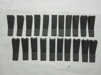 21X Lot Ripper Teeth Genuine ABI Scarifier Tips Gravel Rascal Pro SR2 SR3 Rake