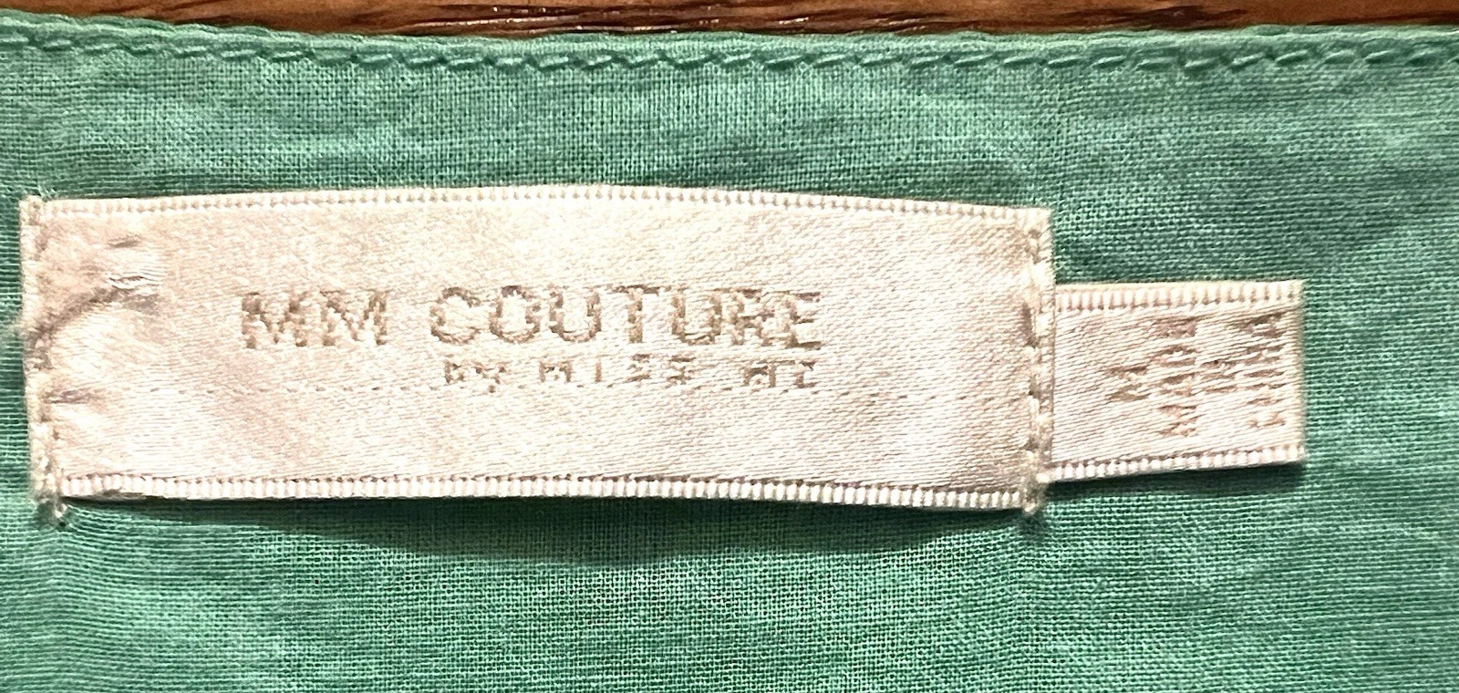 VALENTINO Abito slip seta con applicazioni in rete e pizzo verde smeraldo M foderato cotone anni 90 Y2K