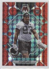 2023 Panini Mosaic Rookies Red Mosaic Prizm Tyler Lacy #370 14im