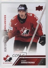 2013 Upper Deck Team Canada Exclusives 18/100 Colby Armstrong #33 2d8