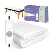 Massage Table Warmer Heating Pad Professional Massage Bed Warmer with 4 Timer...