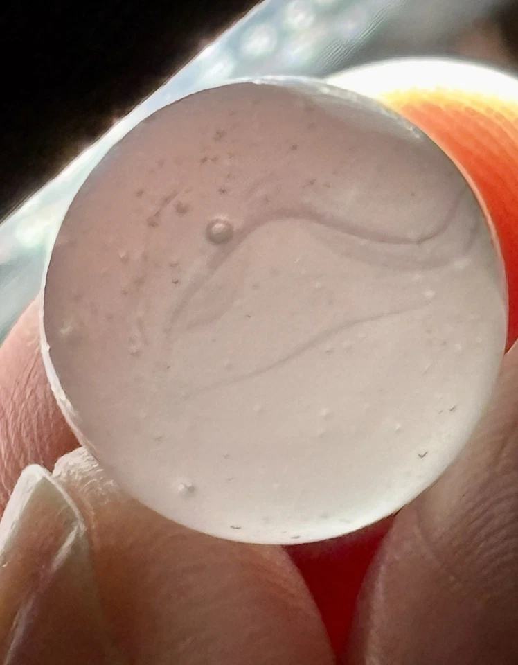 VTG Vitro Agate Whispy Conqueror .60” NM - Image 4 of 4