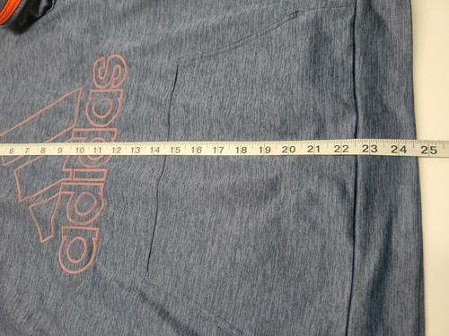 ADIDAS Youth Boys XL Hoodie Blue Orange LK NU BTS - Picture 7 of 8